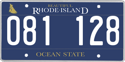 RI license plate 081128