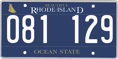 RI license plate 081129