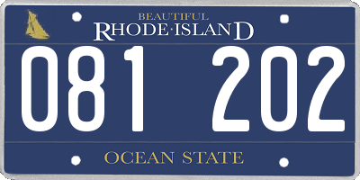 RI license plate 081202