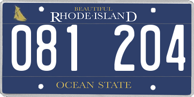RI license plate 081204