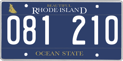 RI license plate 081210