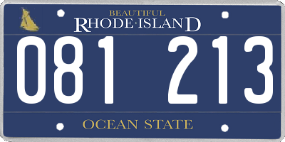 RI license plate 081213