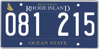 RI license plate 081215