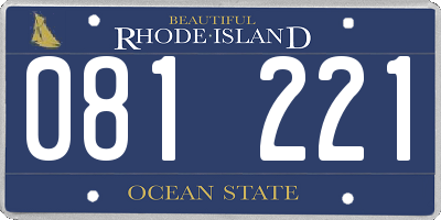 RI license plate 081221