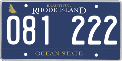 RI license plate 081222