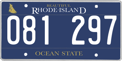 RI license plate 081297