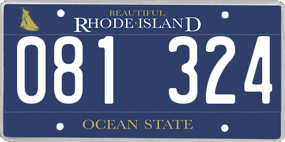 RI license plate 081324