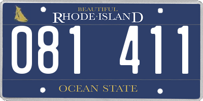 RI license plate 081411