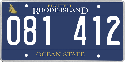 RI license plate 081412