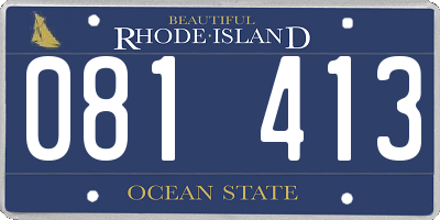 RI license plate 081413