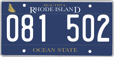 RI license plate 081502
