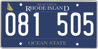 RI license plate 081505