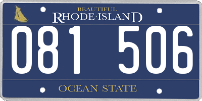 RI license plate 081506