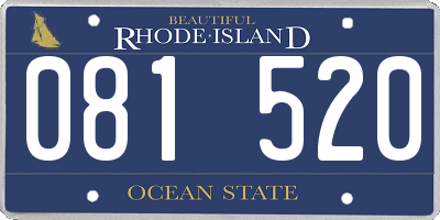 RI license plate 081520