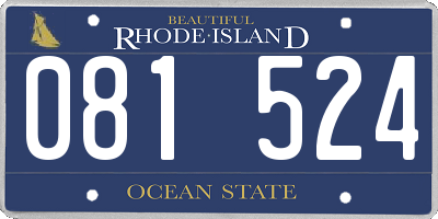 RI license plate 081524