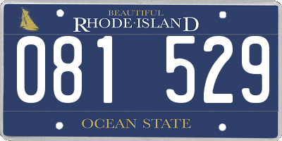 RI license plate 081529