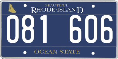 RI license plate 081606