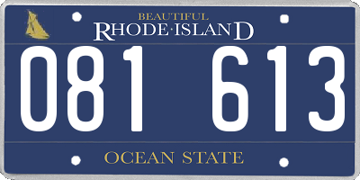 RI license plate 081613