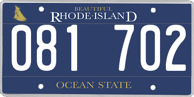 RI license plate 081702