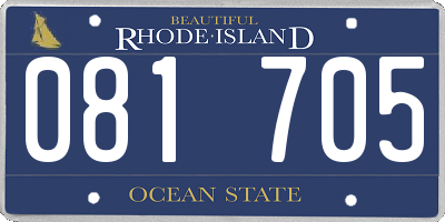 RI license plate 081705