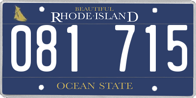 RI license plate 081715