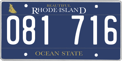 RI license plate 081716