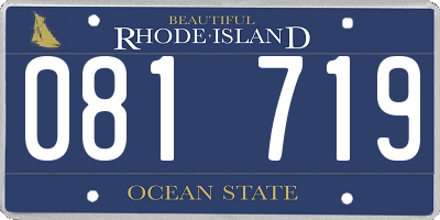 RI license plate 081719