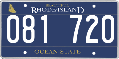 RI license plate 081720