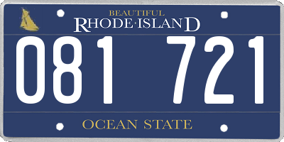 RI license plate 081721