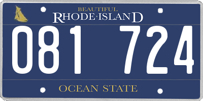 RI license plate 081724