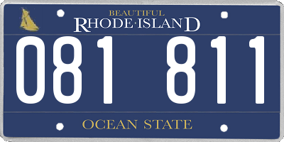RI license plate 081811