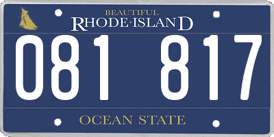 RI license plate 081817