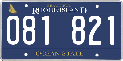 RI license plate 081821