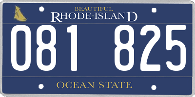 RI license plate 081825