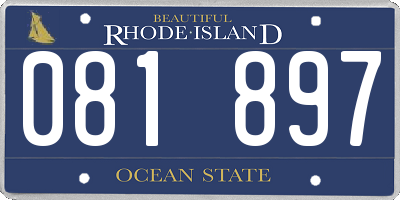 RI license plate 081897