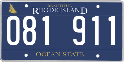 RI license plate 081911