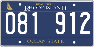RI license plate 081912