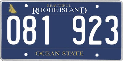 RI license plate 081923