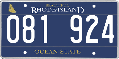 RI license plate 081924