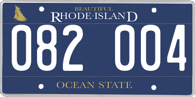 RI license plate 082004
