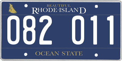 RI license plate 082011