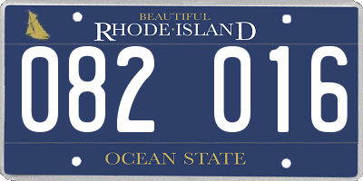 RI license plate 082016
