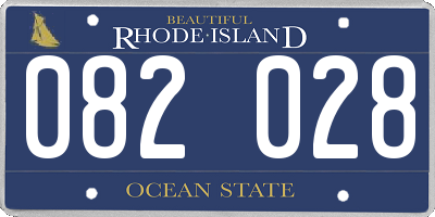 RI license plate 082028