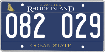 RI license plate 082029