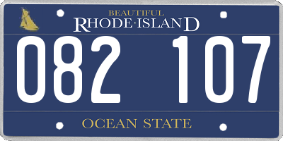 RI license plate 082107