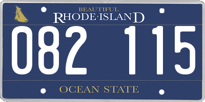 RI license plate 082115