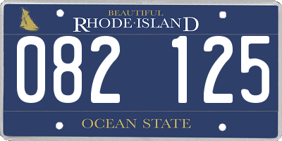 RI license plate 082125