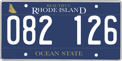 RI license plate 082126