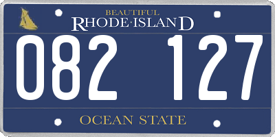RI license plate 082127