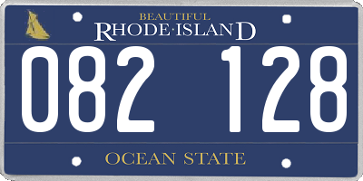 RI license plate 082128